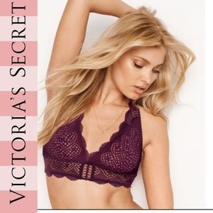 Victoria's Secret Lace Bra Bralette Longline